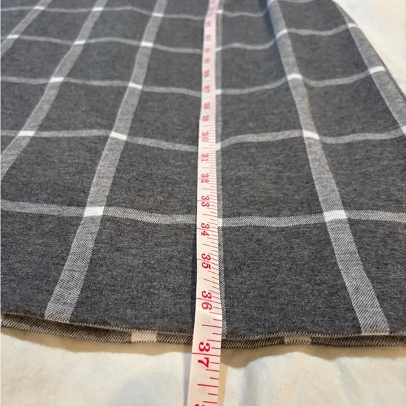 Gray Plaid Women's Dress - Picture 5 of 5